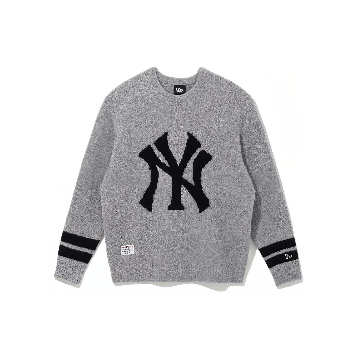 New Era X MLB New York Yankees Свитшот с цветовыми блоками Свободный Серый 13781164 L gray