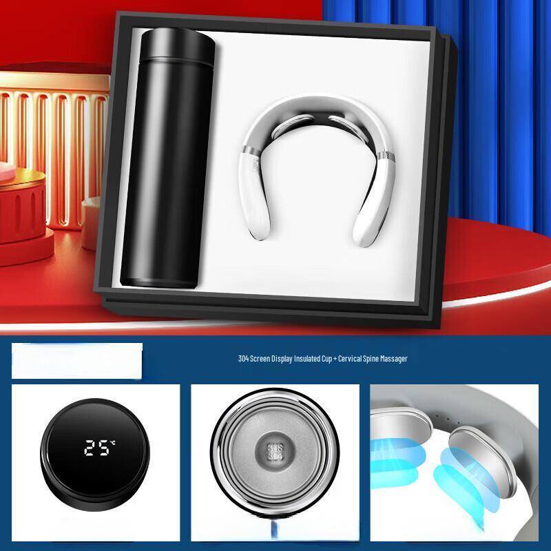Shangqi Smart Mug & F6 Neck Massager Gift Set