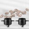 Hand Brewed Coffee Kitchen Coffee Filter Cup Made of 304 Stainless Steel Filter Screen, Foldable Hanging Ear Filte Brewing Tool