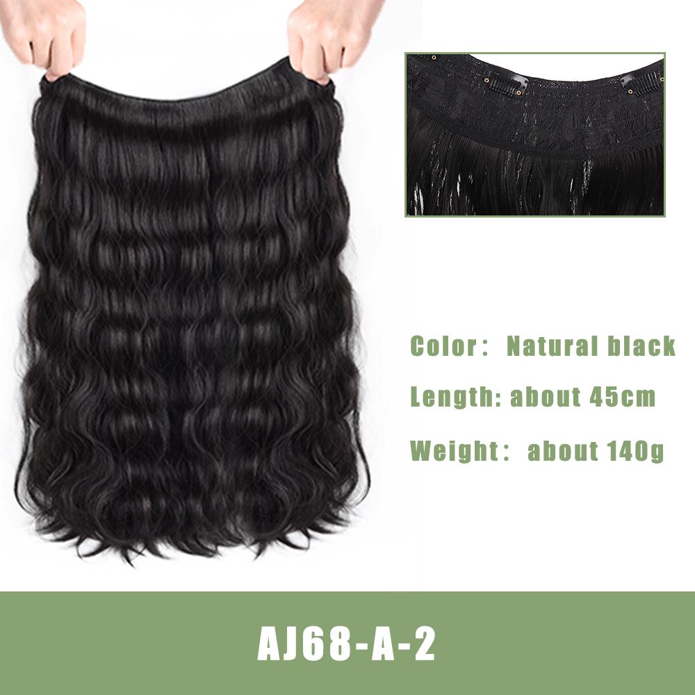 

Волнистые синтетические волосы 18/22/26 дюймов на 4 клипсах для наращивания волос, термостойкий длинный парик, парик из высокотемпературного волокна