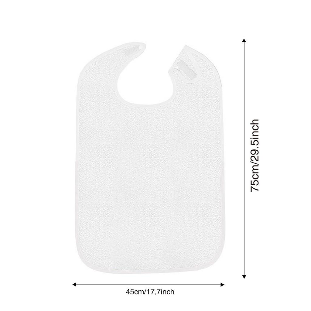 1pcs Stain Resistant Adult Bibs for Men and Women - Perfect for Seniors and a Mess-Free Diet