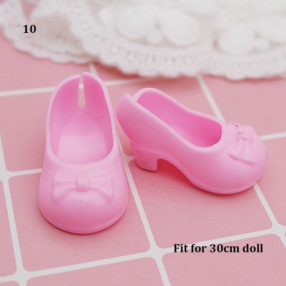 Accessories General-Purpose PVC Doll Wear Fashion Sandals Cute Butterfly Shoes 30cm Dolls Stand