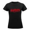 Heathers The Musical Merch Heathers Logo T-Shirt Quick Drying Plus Size Tops Short Sleeve Tee Tshirts Woman