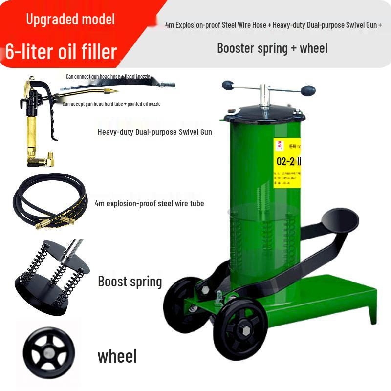 Jundingying 6L Foot-Operated Grease Gun