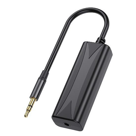 Ground Loop Noise Isolator with 3.5mm Audio Cable Car Audio Home Stereo System Noise Filter Humming Hissing Buzzing Sound Eliminator Reducer