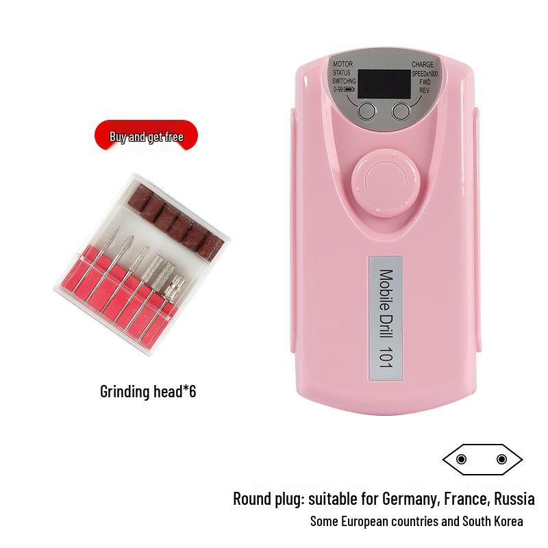 Rechargeable 30,000 RPM Professional Nail Drill for Gel Polish Removal