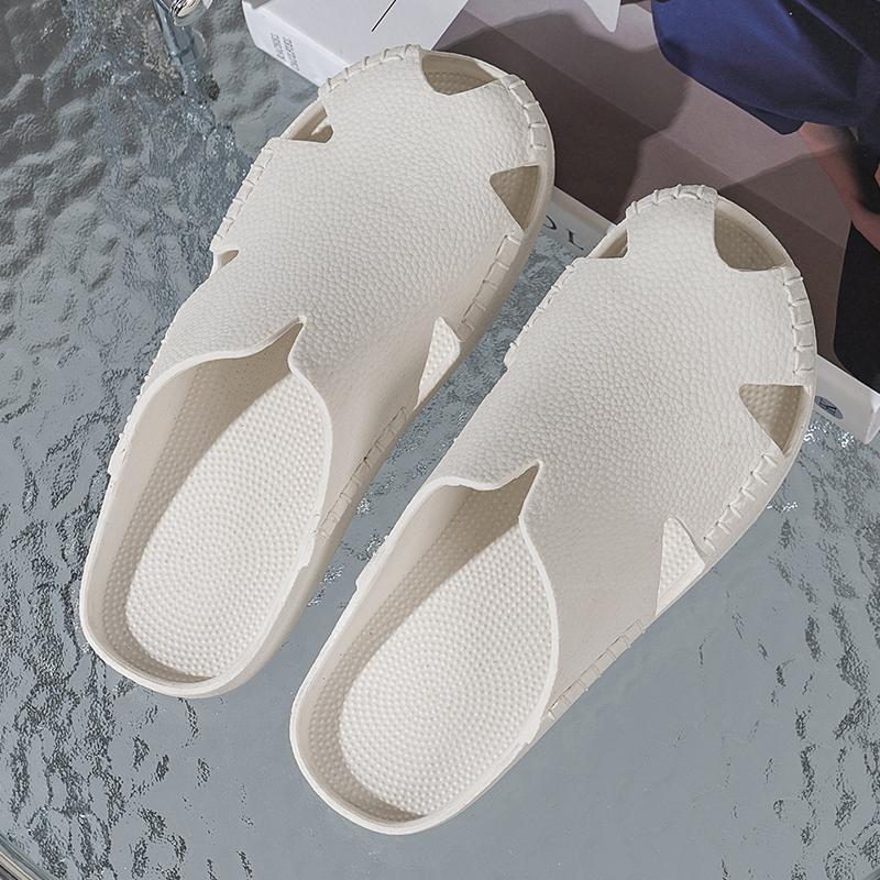 Fashion Fashion Men's Summer Ligtweight EVA Indoor Home Sandals Slippers Shoes Men Slippers Outdoor Students Women Comfortable Slides