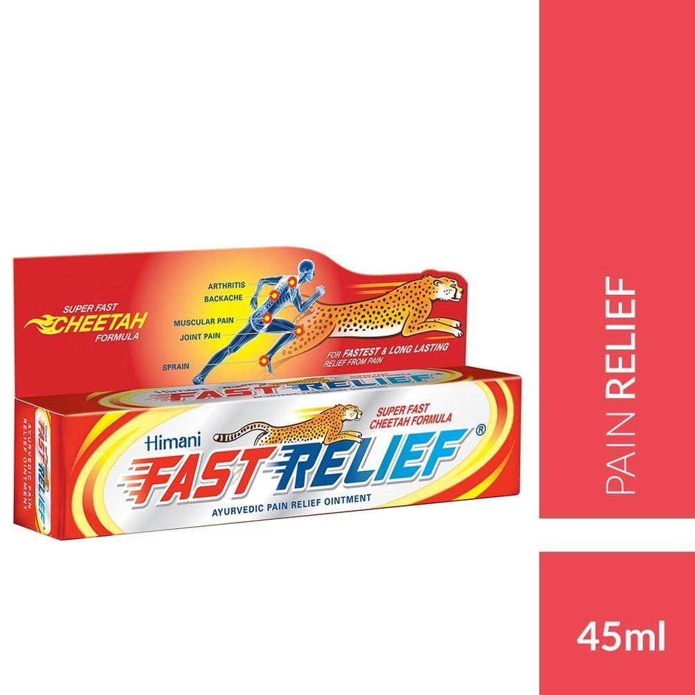 Zandu Himani Fast Relief Ointment 45 Ml X Pack Of 2 Cooling Warming Massage Balm For Muscle Comfort Quick Absorbing