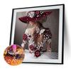 Back View Special Shaped 5D DIY Partial Drill Diamond Dots Paintings for Adults Gift Home Wall Decor Crystal Diamond Art 30x30cm