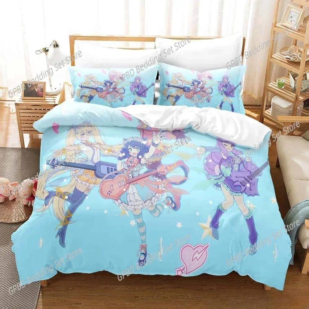 New Show By Rock! Bedding Set For Bedroom Soft Modern Bedspreads Comefortable Kids Duvet Cover Quilt Cover And Pillowcase