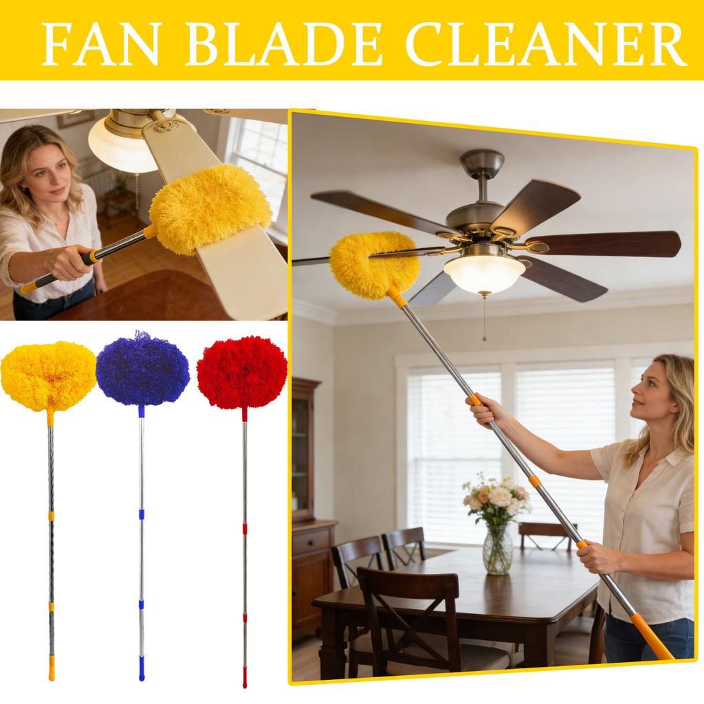 Long-HandLED Microfiber Ceiling Fan Duster - Slanted