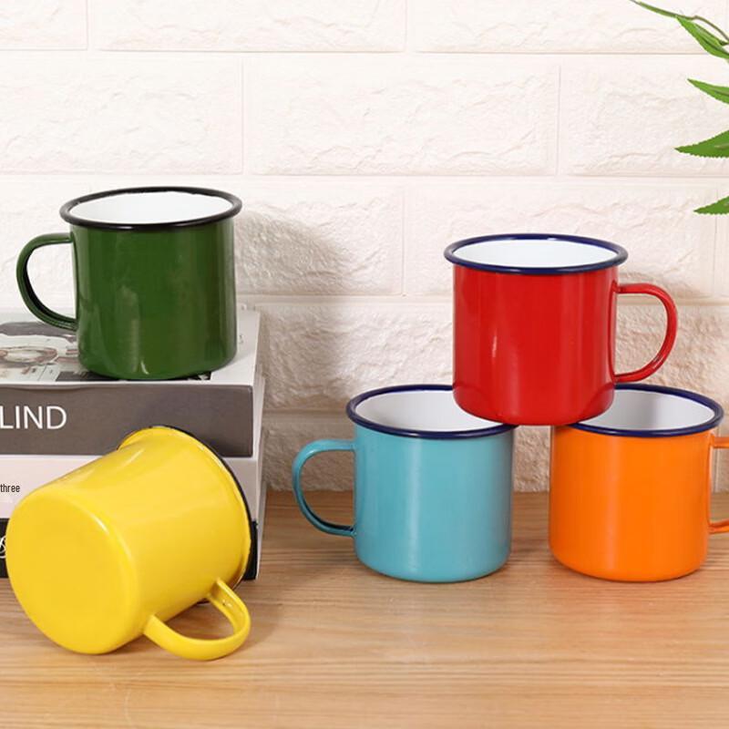 OLOEY Retro Enamel Cup Set