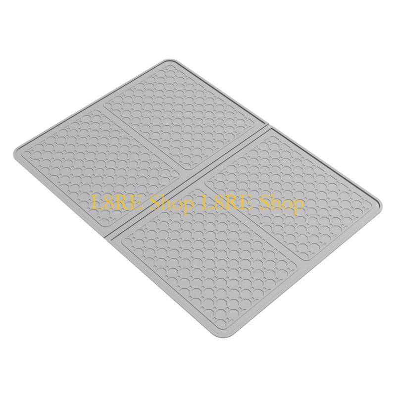 L8RE Anti Slip Electric Stove Protectors Mat with Airflows Design for Kitchen