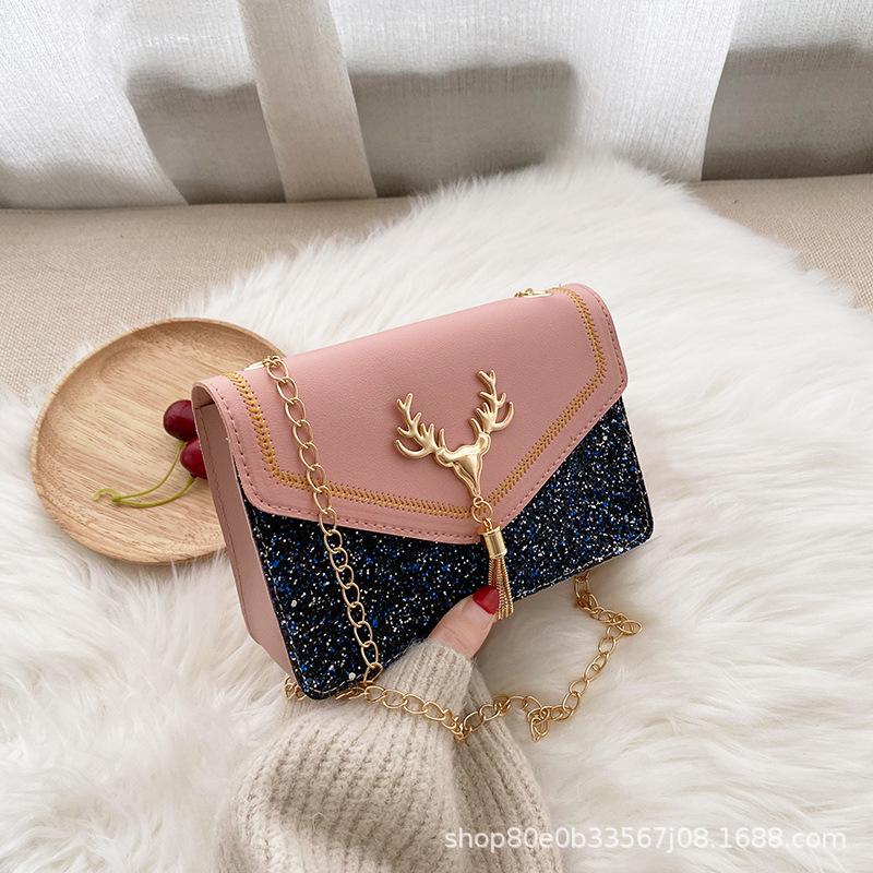 Korean version of Internet celebrity bags women's bags women's bags women's shoulder small square bag