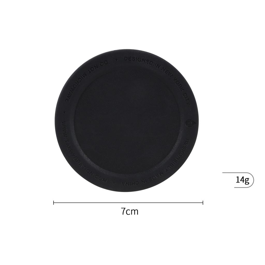 6pcs Silicone Coaster Hotel Supplies Drinking Kitchen Round Heat Insulation Mat Tray Non-slip PVC Soft Rubber Cup Mug Cup Holder Mat