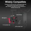 Gimbals Monitors Mount Holder for O Handhelds Stabilizers Mounting Plate Extension 1/4" 3/8