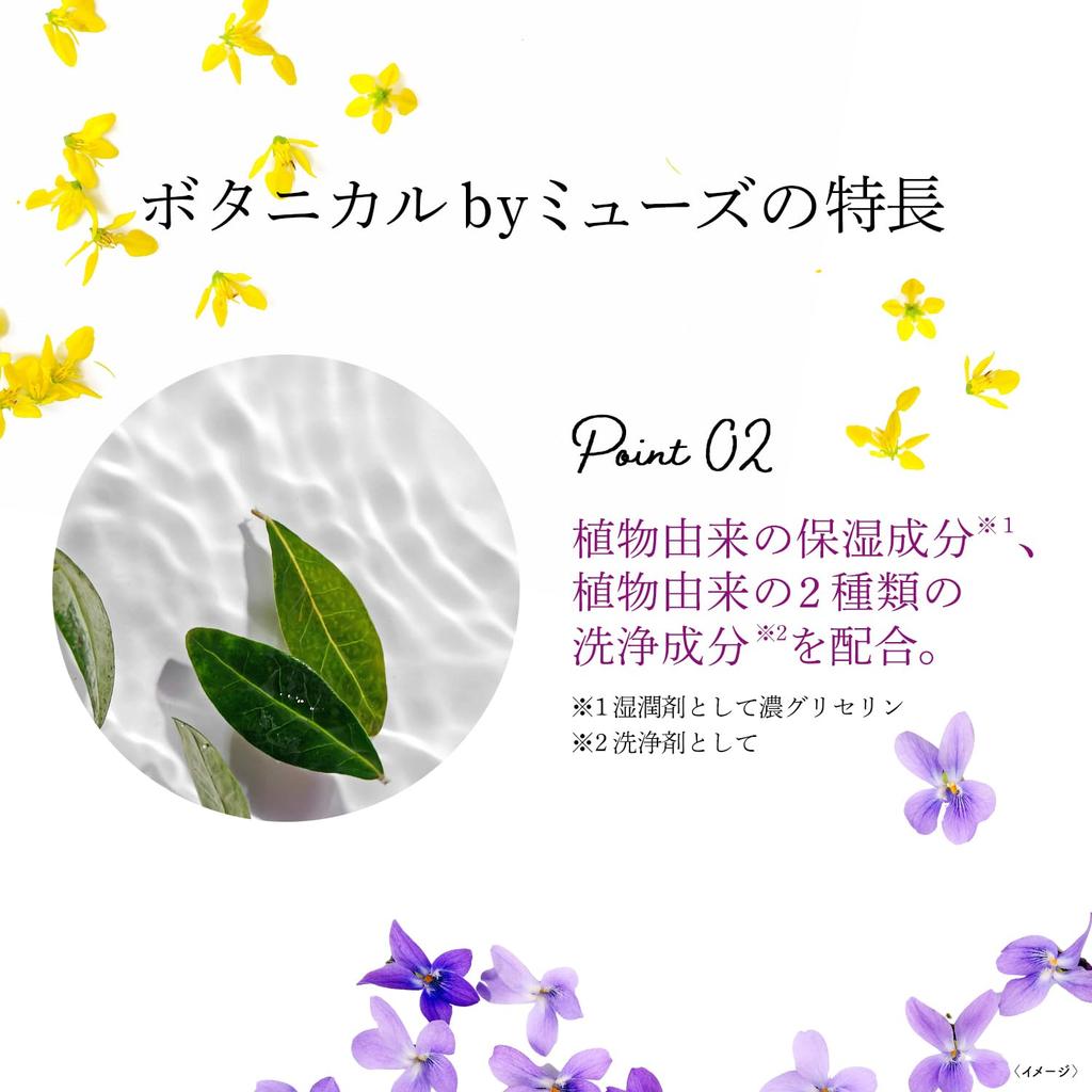 Muse Foaming Hand Soap Large 1800mL Refill, Botanical, Capacity,