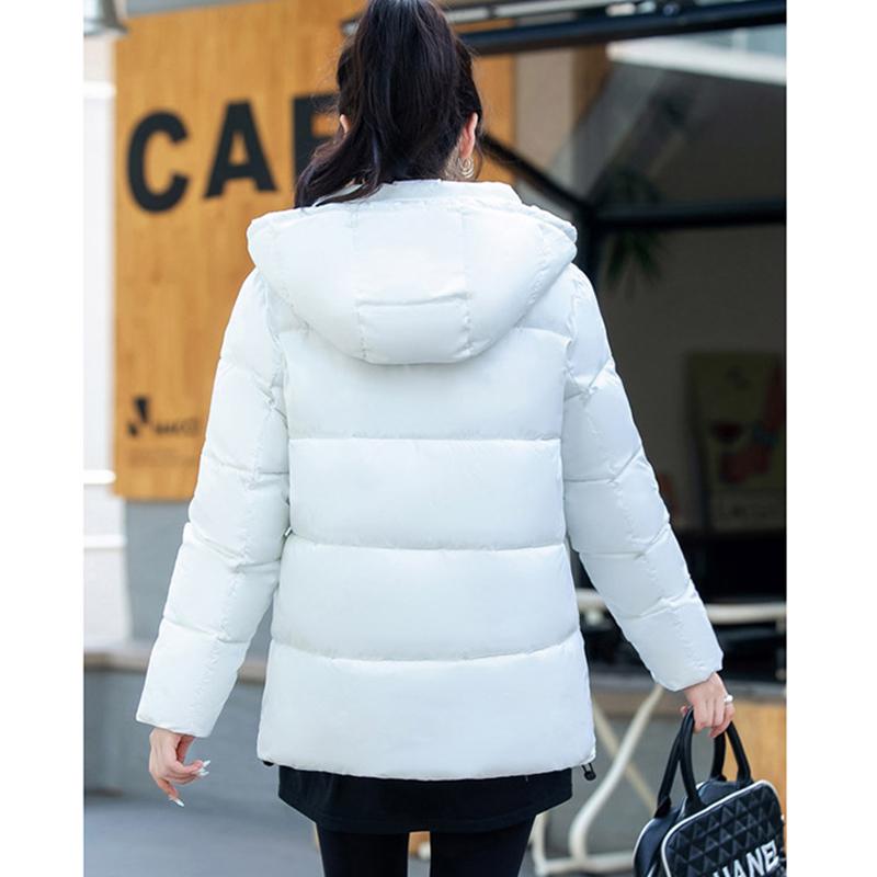 Jesienna i zimowa moda damska bawełniana odzież koreańska bawełniana odzież gruba swobodna odzież chlebowa luźna bawełniana kurtka
