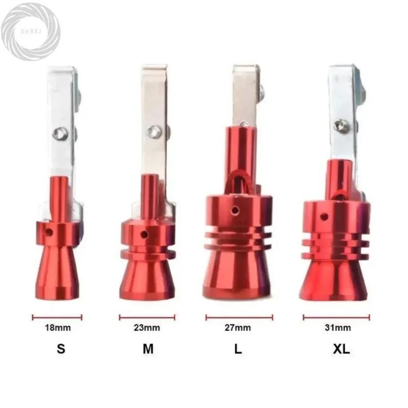 Lyr 1Pcs Colorful Car Modified Turbine Whistle Sound Device Exhaust Pipe Tail Throat Whistle Car Tail Whistle Ring