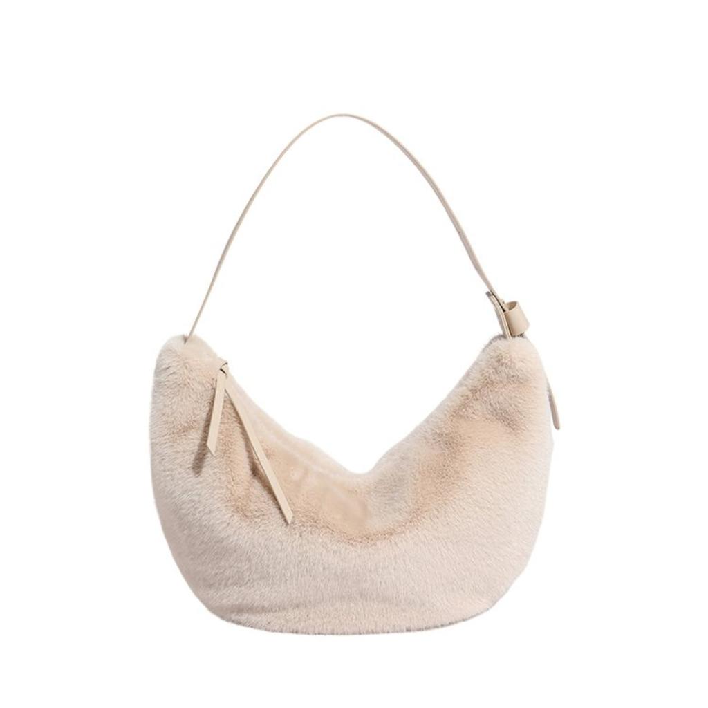 Crossbody Bag Women Plush Casual Daily