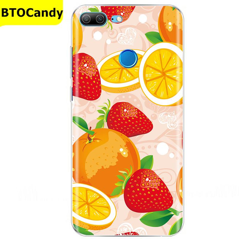 Etui For Honor 9 Lite Etui Kwiat Miękki Silikon Couqe Etui na Telefon Huawei Honor 9 Lite Etui Na Tył Honor9 9lite Coque Funda
