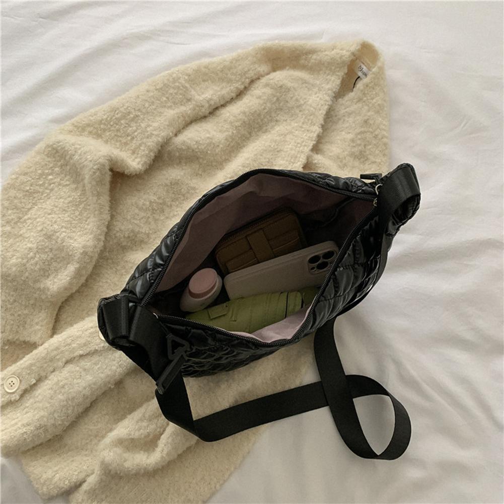 Autumn Winter Crossbody Bag Quilted Ladies Handbags Rhombus Pattern Girl Satchel KTY