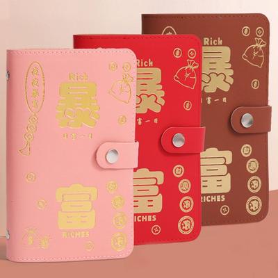 PU Mini Binder Savings Challenge Get Rich Overnight Savings Challenges Book  Couples