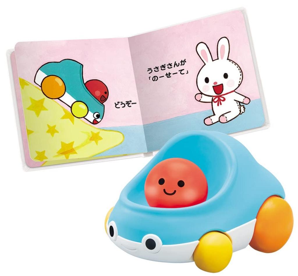 Kumon Publishing KUMON TOY Baby Ride on Car + Picture Book