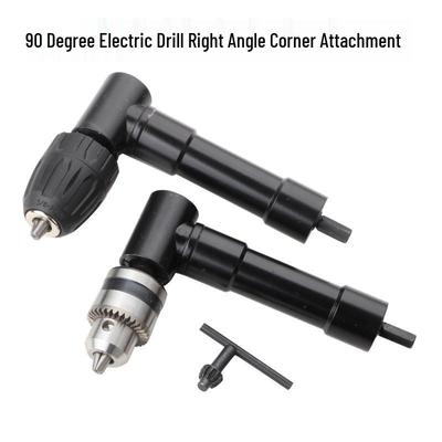 Right Angle Electric Drill Chuck Adapter for Tight Spaces