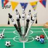 Football Themed Pen Supplies Beaded Ballpoint Kit, with Sports Beads DIY Craft Crafting for Students Creative Writing Stationery, Fans Kids