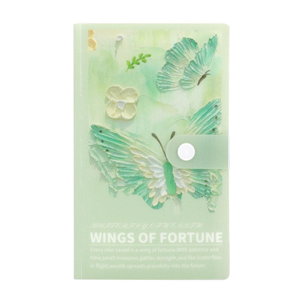 

Водонепроницаемый Челлендж «100 конвертов для сбережений» Экономьте деньги Папка для сбережений Любители зелёный