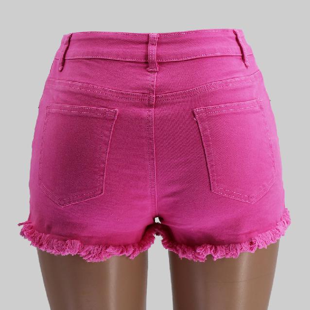Women Fashion Ripped Jean Shorts Tassel Jeans Summer Sexy Denim Shorts Comfortable High Quality Unique Beautiful and Most Striking Clothes