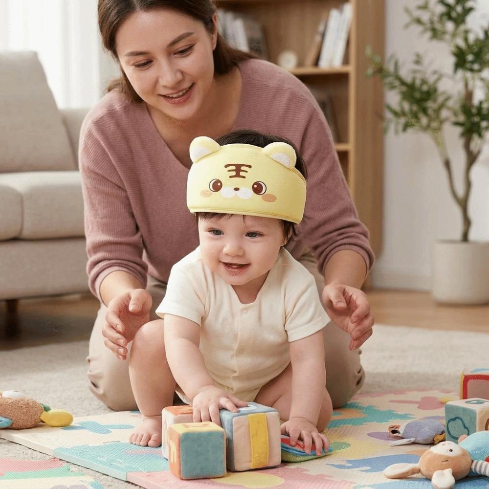 Padded Design Baby Head Protector Adjustable Strap Toddler Safety Hat  Toddler Safety