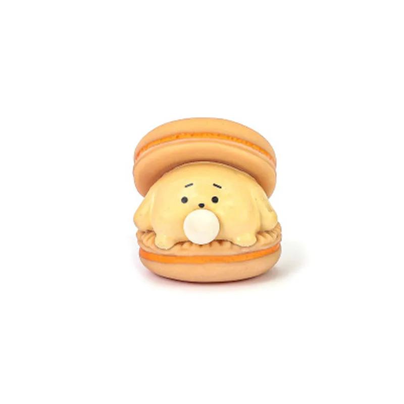 Creative Cute Animal Spit Bubble Burger Stress Relief Pinch Children's Toys Office Funny Vent Toys Desktop Decorative Ornaments