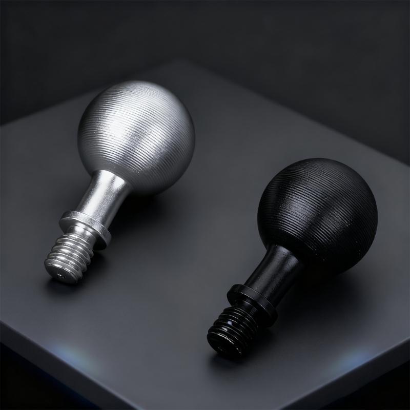 Universelle 17mm Kugelgelenkadapter mit 1/4 Innengewinde Aluminium Kompatibel für Fotografie-Montagesysteme