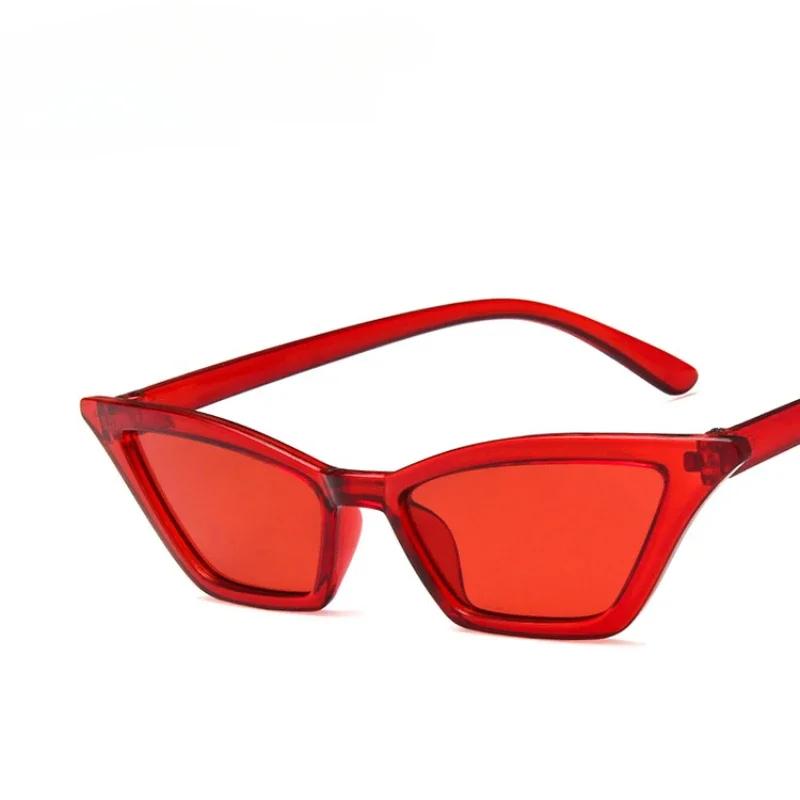 Vintage Cat Eye Sunglasses Women Men Small Frame Retro Sunglasses Uv400 Protection Eyewear Fashion Trendy Streetwear Accessories