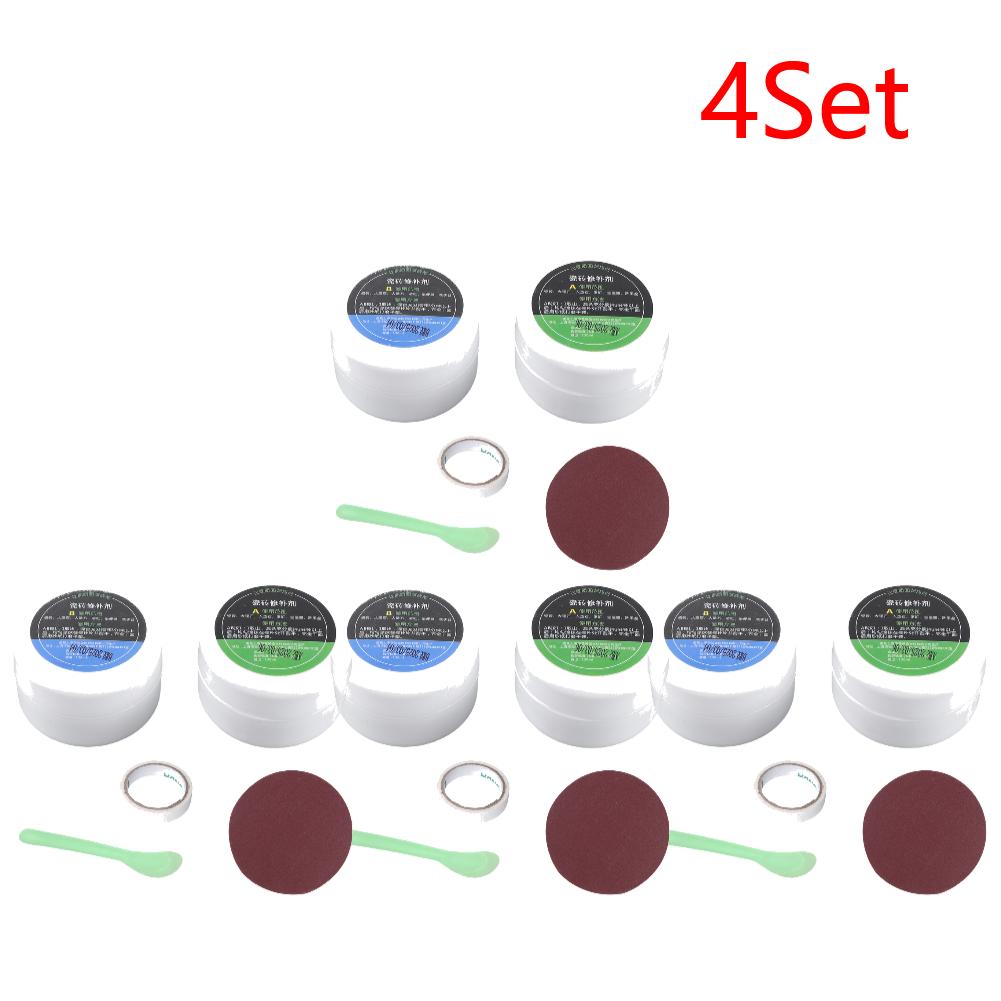 Tile Repair Kit Ceramic Floor Tile Toilet Washbasin Repair Glue Crack Repair Caulk Glue Tile Stone Crack Repair Kit for Cracks