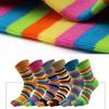 Cotton Rainbow Toe Socks Women Short Style with Five Fingers for Unique Comfortable Wear