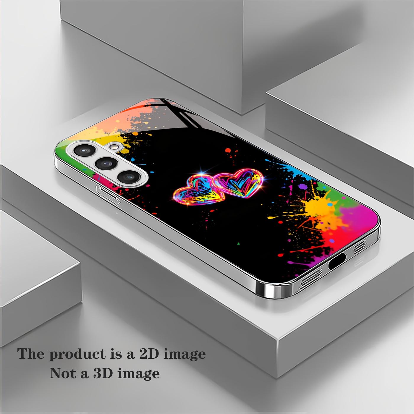 

Graffiti High-end PhoneCase Electroplated Glass PhoneCase for Samsung Galaxy S26 S25 S24 S23 S22 S21 FE,Ultra,Plus Dropresistant For Galaxy S26
