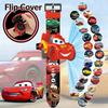 Νέο Παιδικό Ρολόι Mcqueen Χειρός 3D Προβολή Anime Cars Παιχνίδι Παιδιών 24 Εικόνες 3D Προβολή Ψηφιακό Ρολόι Μαθητή Δώρο