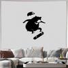 Wall Tapestry Anime Skateboarder Cool Room Decor Aesthetic Grunge Vaporwave Techwear Graphic Art Home Decor Bedroom Dorm Wall Ha