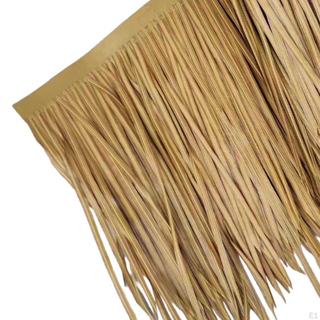 50cmx100cm Artificial Grass Roof Thatch Bar Hut Decorative