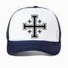 Jerusalem Cross Religion Unisex Retro Baseball Cap Franziskaner Holyland Christian Creativity Gift Casquette Hat