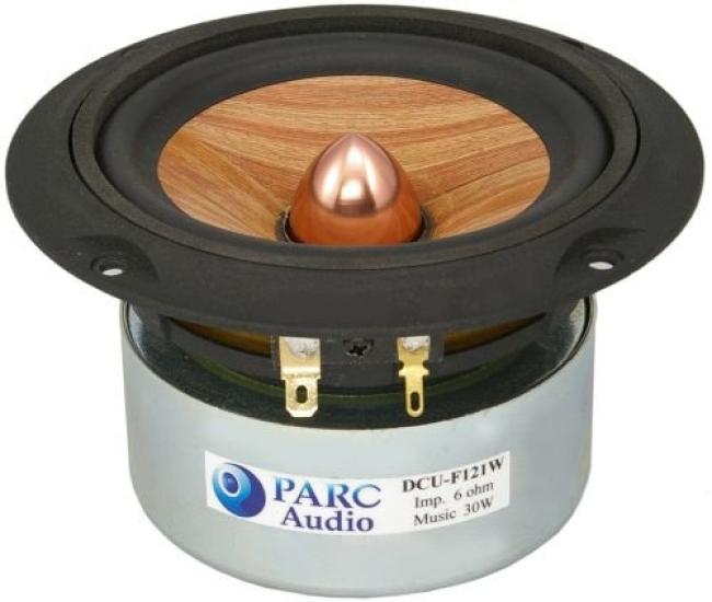 

10 см динамик с деревянным диффузором DCU-F121W чёрный
