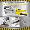 Metalen Staander Krimper Aluminiumlegering Plafond Pons Tang Gipsplaat Gereedschap Voor Bevestigen Metaal Dubbelhandig Kiel Tang