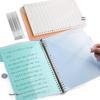 16mo Loose-leaf Composition Book, 400 Squares, 300 Words, Thickened Paper for Primary & Junior High Students