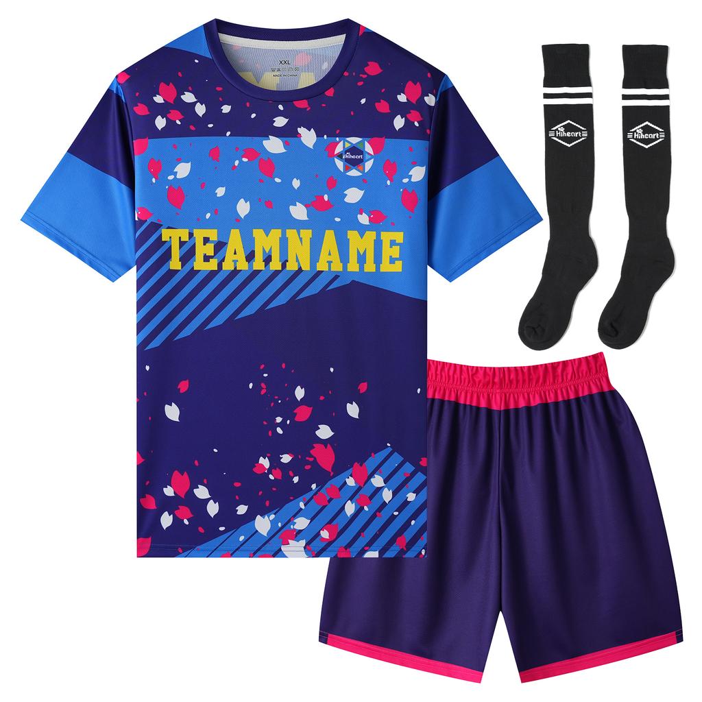 Custom Men's Football Jersey for Training Quick-Drying Football Wear Soccer Uniforms Soccer Jerseys Set