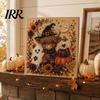 Handmade Holiday Gift Ideas Halloween Faux Pearl Art DIY Kit, Spooky Cute 3D Beads Painting Crafts, Unique Party Favors Gothic Ghost Pumpkin Cat Crow