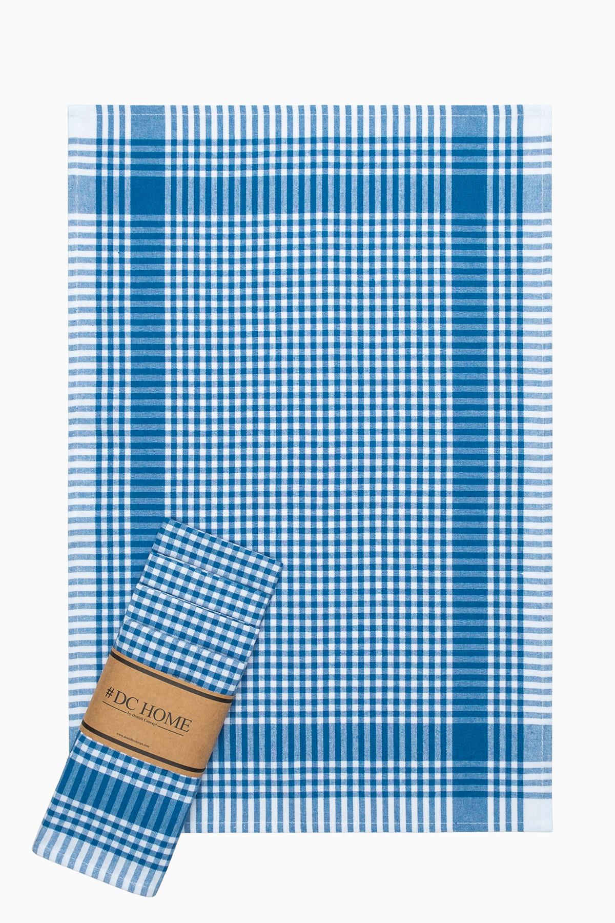 

Gingham 5-Piece Dish Towels Blue