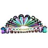 28-Piece Titanium Steel Cone Ear Stretching Kit: Helix, Trumpet Expanders, Stainless Steel Fashion Ear Stretchers